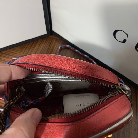 NWT Gucci Trapuntata Laminated Mini Bag - Picture 6 of 7